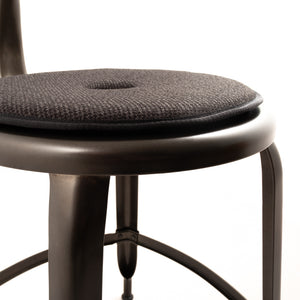 <transcy>COUSSIN D'ASSISE CHAISE NICOLLE TYPE N - ANTHRACITE MELANGE</transcy>