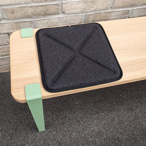 <transcy>COUSSIN D'ASSISE TOLIX TYPE H - ANTHRACITE MELANGE</transcy>